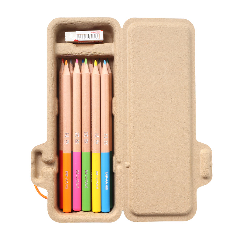 Набор карандашей цветные стираемые HIMI 24 цвета ластик в комплекте 1473₽