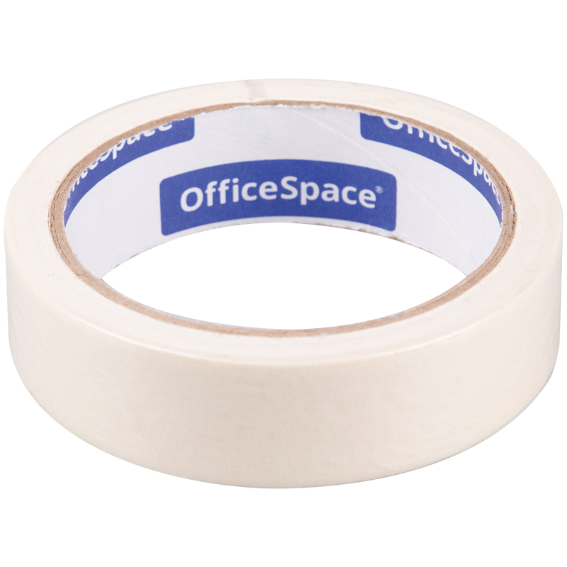 Клейкая лента малярная OfficeSpace, 25мм*25м OS-КЛ_18612