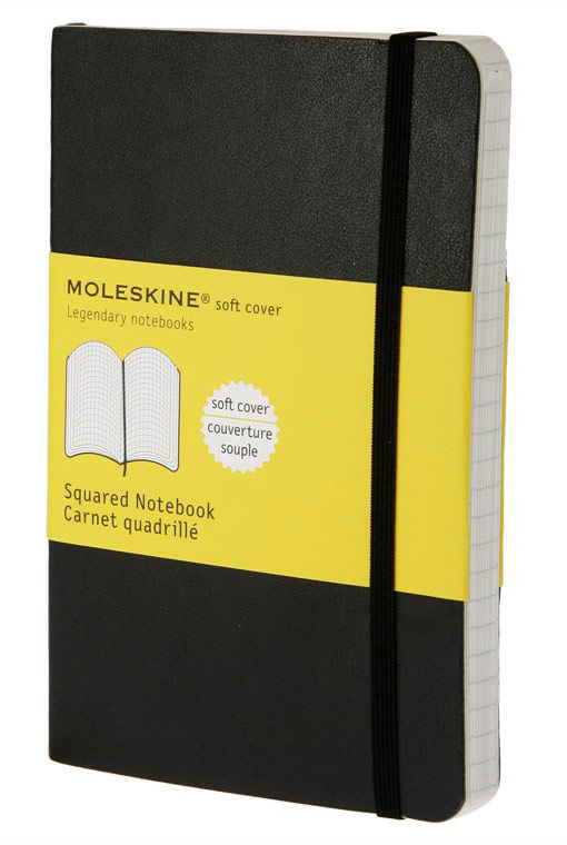 Записная книжка в клетку Moleskine 