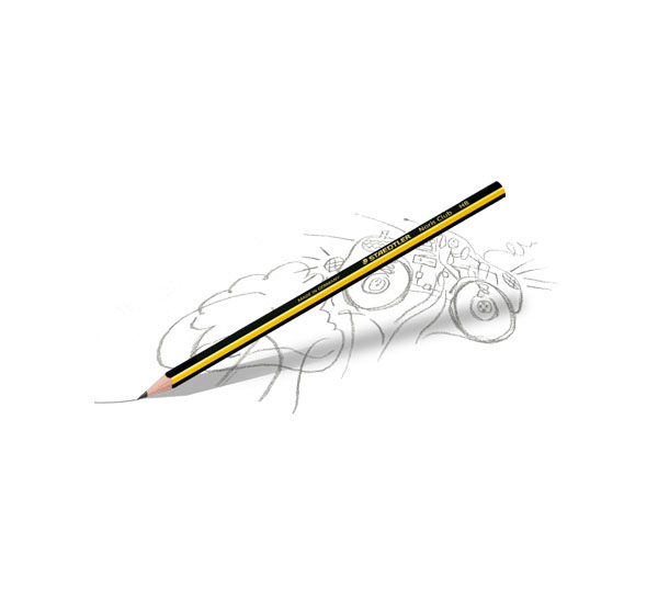 Карандаш чернографитный Staedtler 