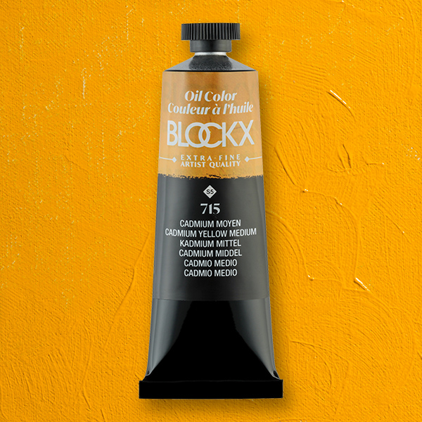 Масло Blockx 35 мл, Кадмий желтый средний/Cadmium Yellow Medium