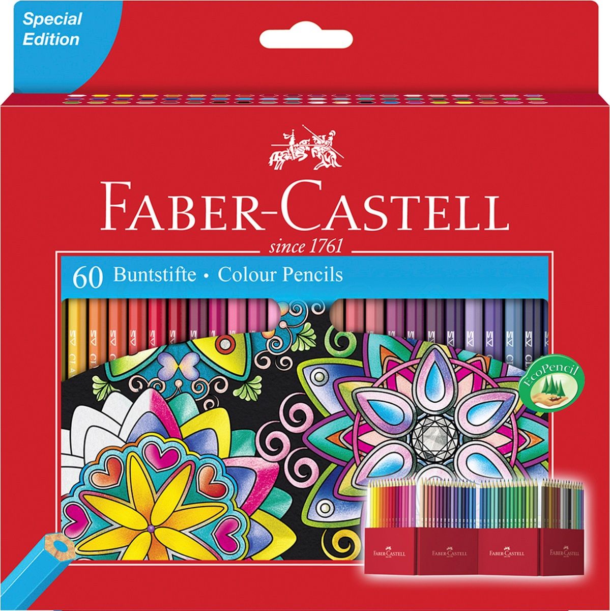 доска чертежная faber castell а4 в картонной коробке Набор карандашей цветных Faber-castell Eco 