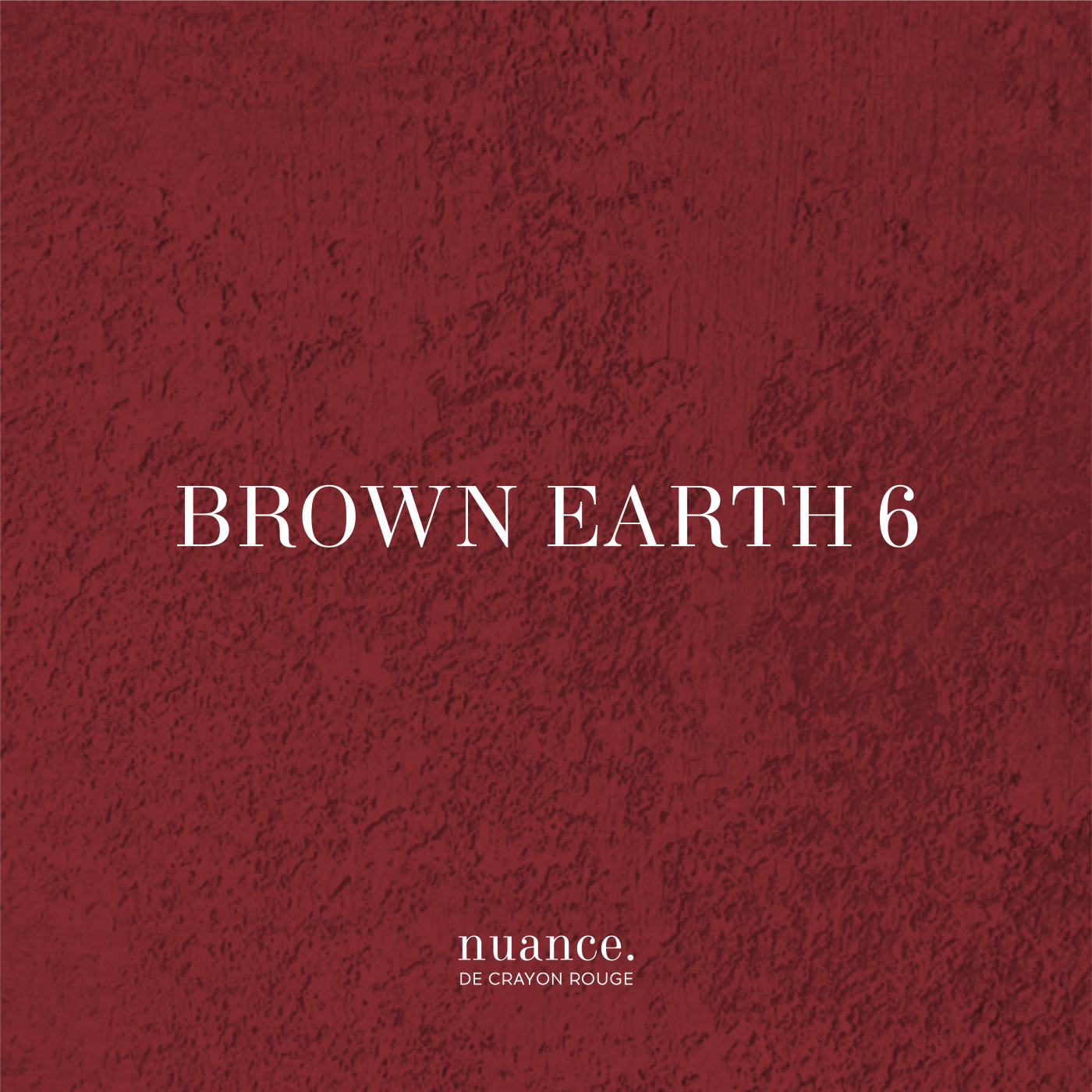 Пастель сухая ручного изготовления nuance., BROWN EARTH 6 (PR63:1, PB27, PY42, PBr6, PBL7)