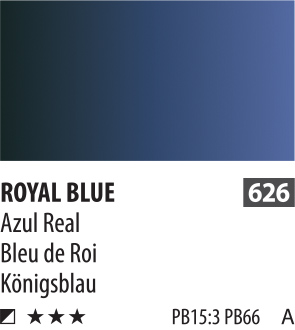 Акварель ShinHanart PWC extra fine 15 мл №626 Королевский синий дракула самая полная версия коллекционное иллюстрированное издание