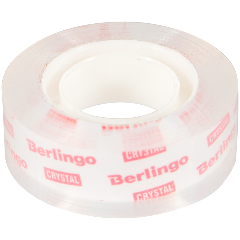 Клейкая лента Beringo 15 мм*33 м, кристально-прозрачная чистовье простыня п э 200 200 см прозрачная 25 шт уп