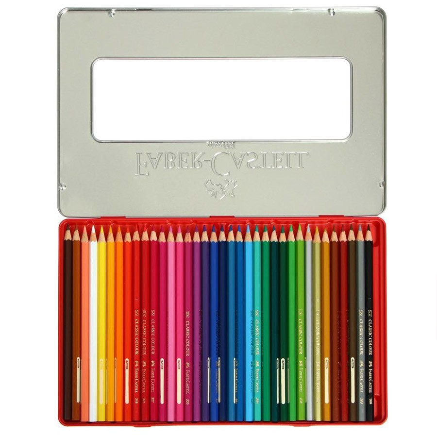 Цветные карандаши Замок, в мет. коробке, 36 шт. FC-115886 - фото 2