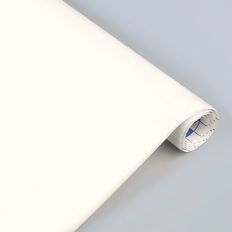 Бумага бархатная самоклеящаяся SADIPAL в рулоне 0,45х1 м Белый SAD-06727 - фото 1
