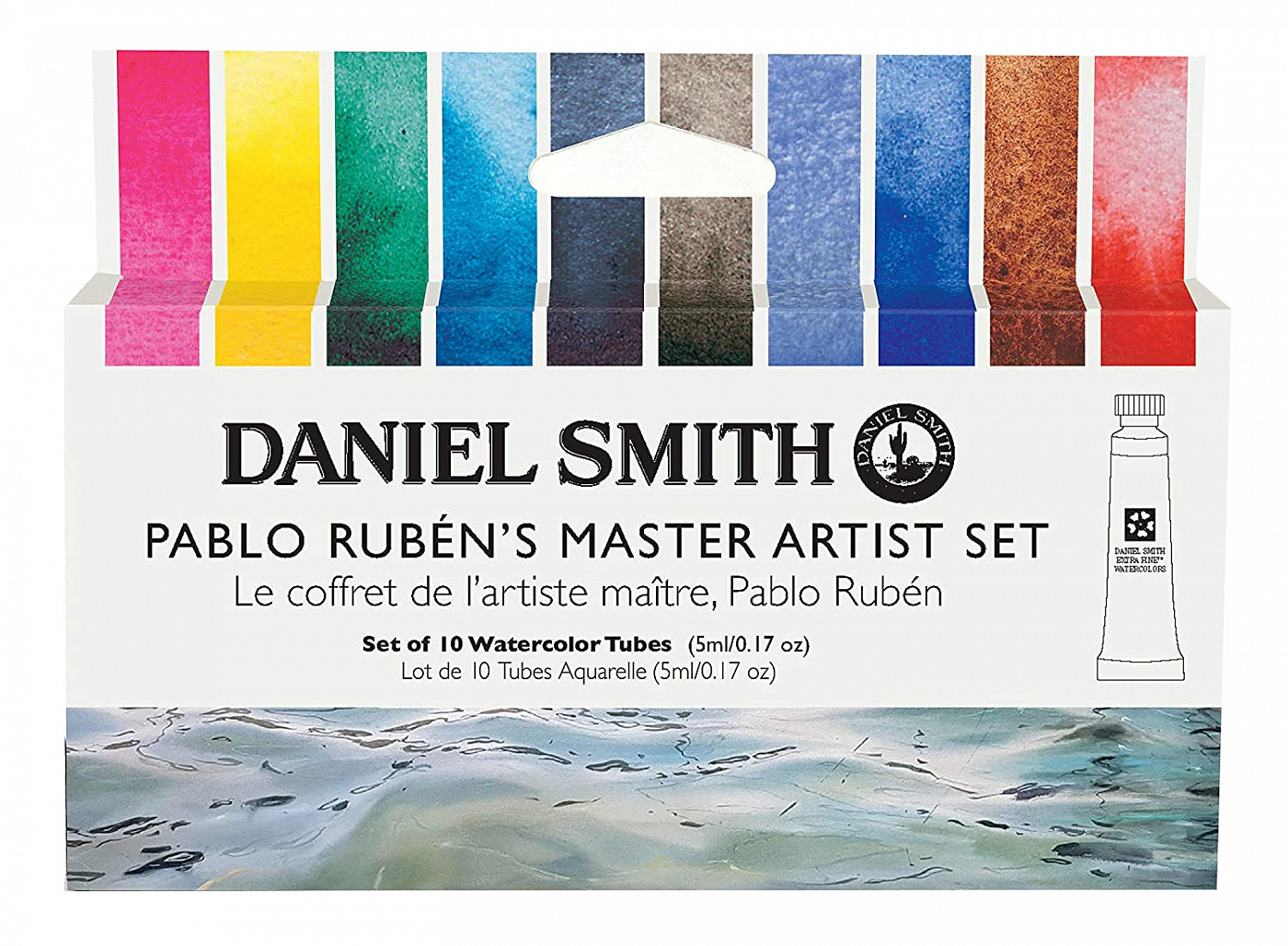 Набор акварели Daniel Smith Pablo Ruben's Master Artist Set, в тубах 10 цв*5 мл рубенс