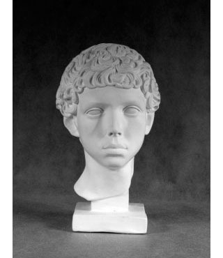 Гипс Голова мальчика Ливийца голова человека основы учебного академического рисунка