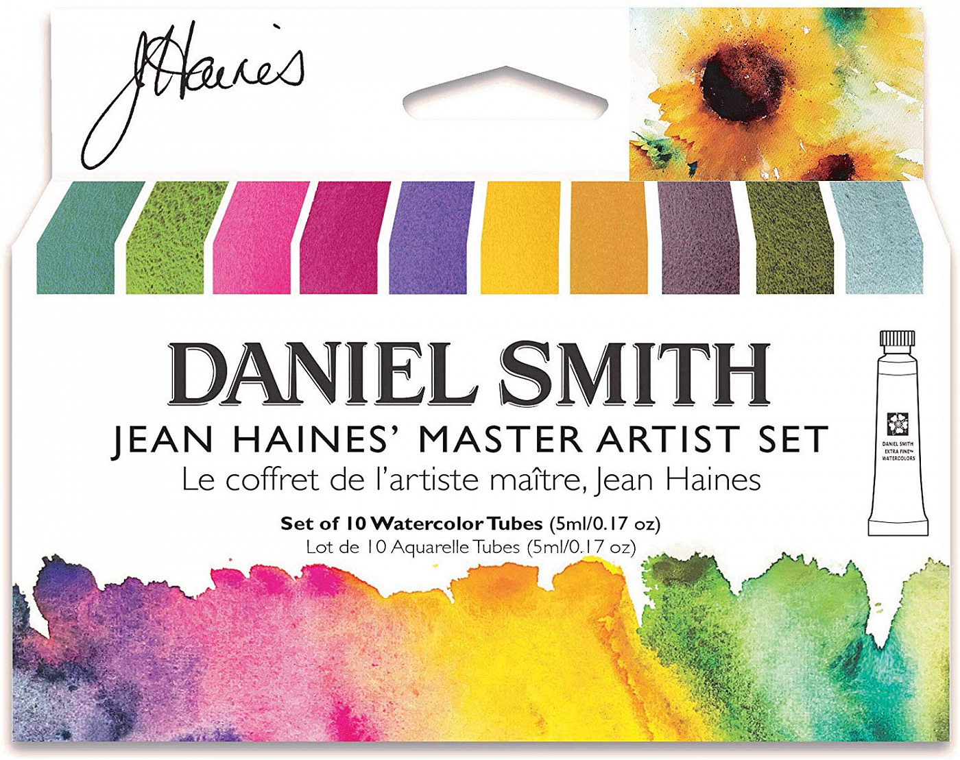 Набор акварели Daniel Smith Jean Haines’ Master Artist Watercolor Set, в тубах 10 цв*5 мл актеры настоящего первая серия