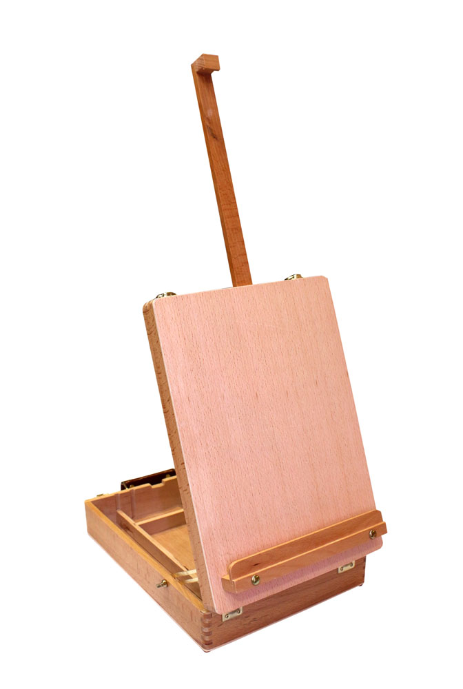 Этюдник деревянный (вяз) без ножек 39х26х12,7 см CH-SFE0034 - фото 5