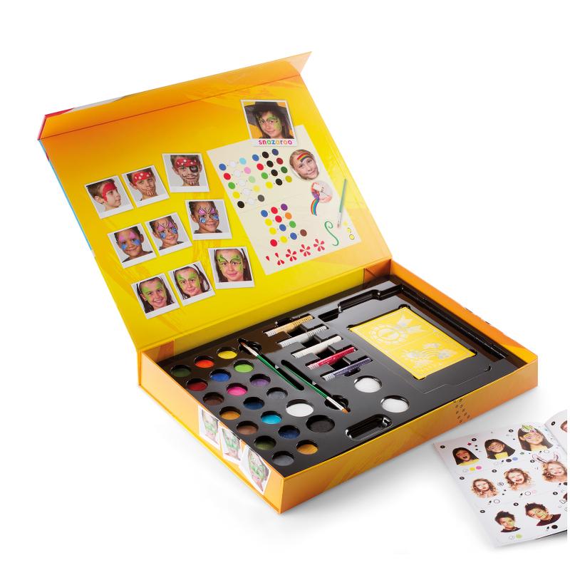 Набор красок для лица и тела Snazaroo 36 предметов, подарочный