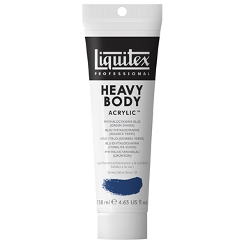 Акрил Liquitex "Heavy body" 59 мл Голубая ФЦ (зеленый оттенок)