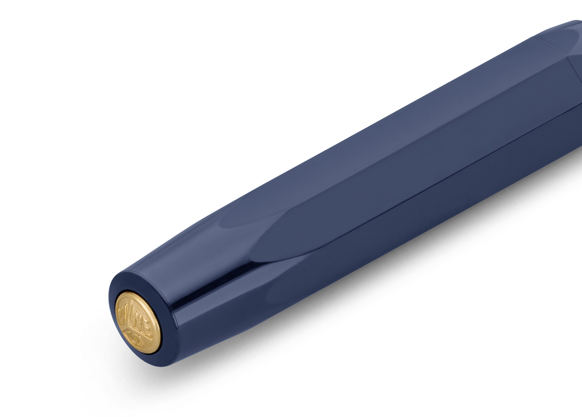 Ручка перьевая Kaweco CLASSIC Sport F 0,7 мм, чернила синие, корпус синий морской KW10001738 - фото 4
