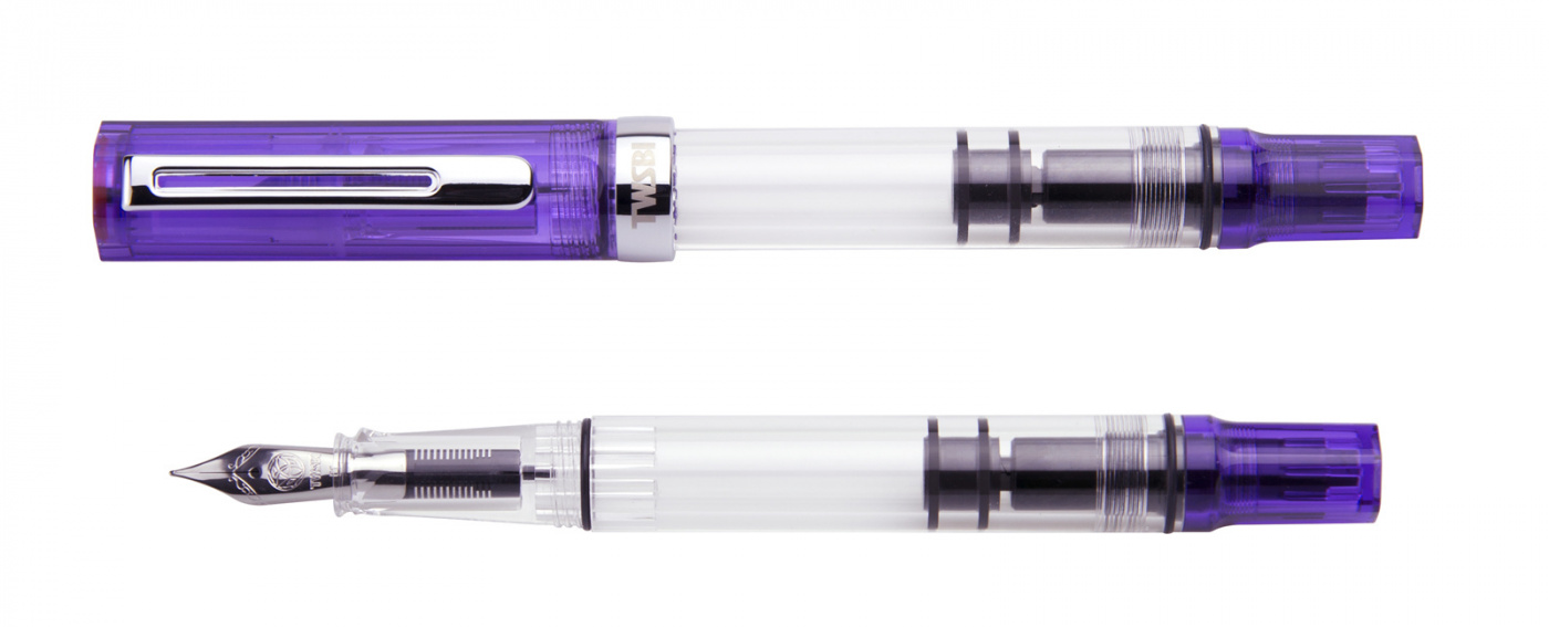 Ручка перьевая TWSBI ECO, Фиолетовый, EF ручка перьевая twsbi go прозрачный m