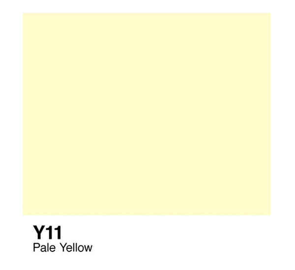 Чернила COPIC Y11 (палевый желтый, pale yellow) C-чY11 - фото 1