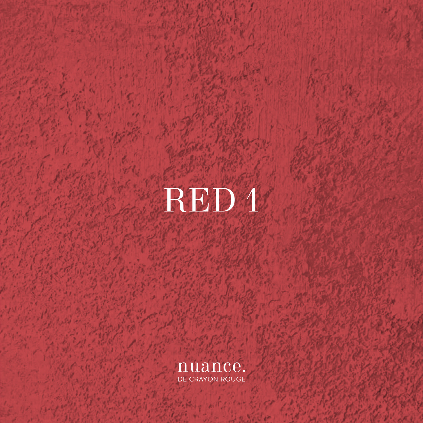 Пастель сухая ручного изготовления nuance., RED 1 (PR146, PY42, PY14)
