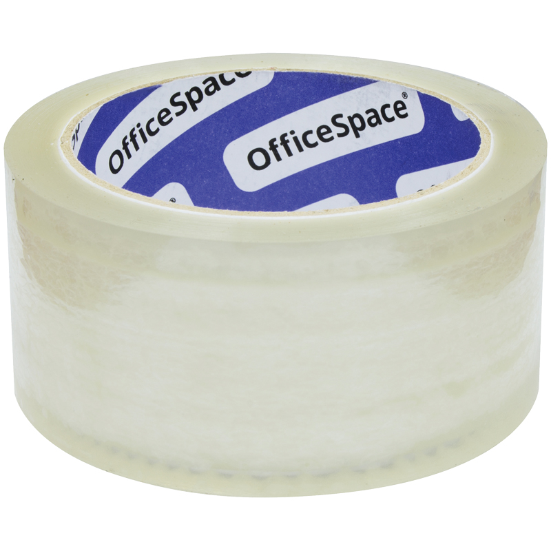 Клейкая лента упаковочная OfficeSpace, 48мм*66м, 45мкм бумага упаковочная 70 100см гномики с фонариками на синем нг инд уп