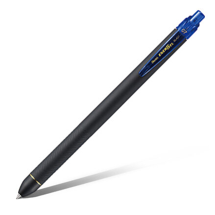 Гелевая ручка автомат Pentel "Energel" 0,7 мм корпус Soft Touch, синий стержень