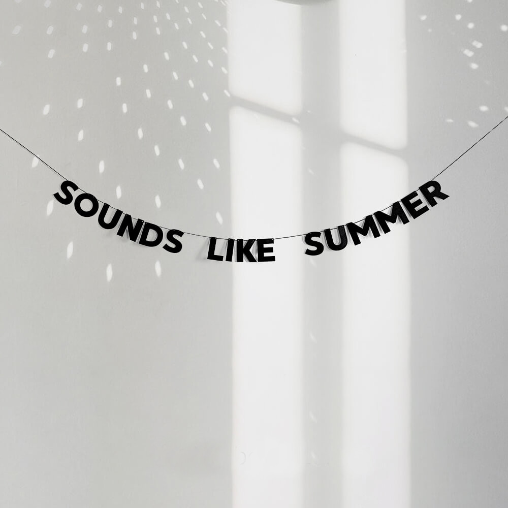 Гирлянда "SOUNDS LIKE SUMMER"