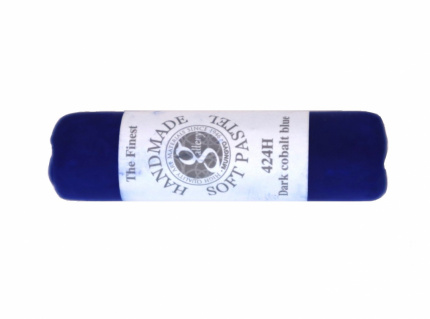 Пастель сухая мягкая, круглая, ручной работы Mungyo, DARK COBALT BLUE