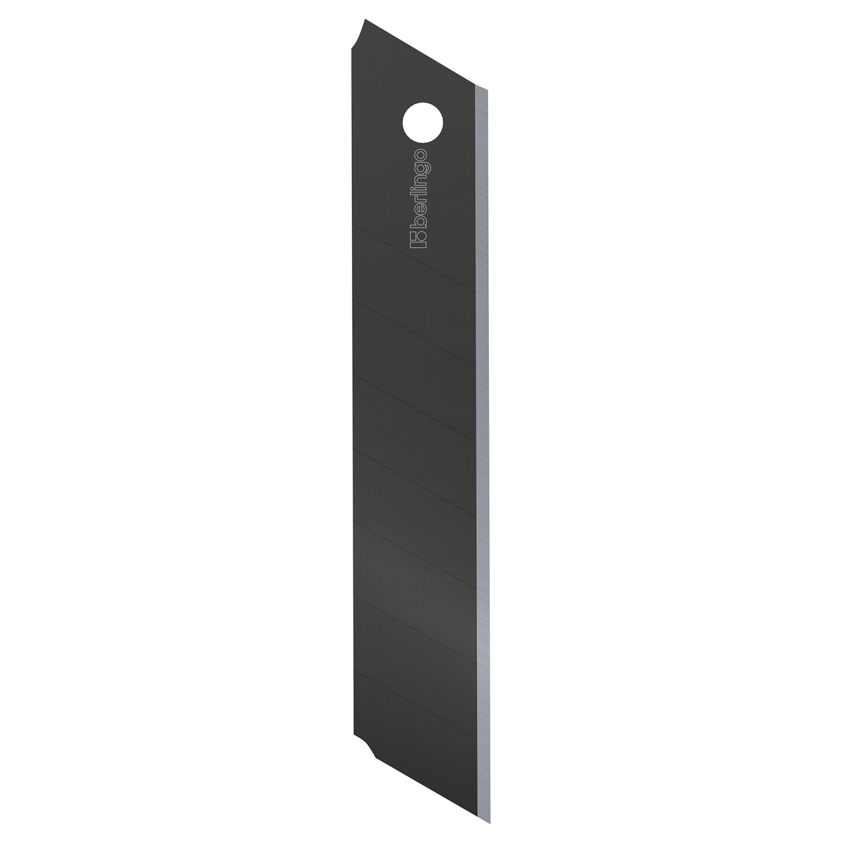 Лезвия для канцелярских ножей Berlingo, 18 мм, 5 шт., черный цвет, в пластиковом пенале Brg-BM4217 - фото 2