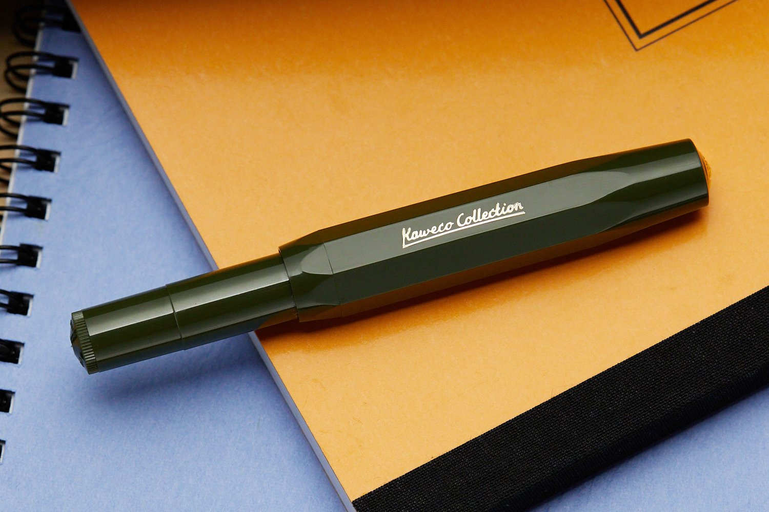 Ручка перьевая KAWECO Collection Dark Olive M 0,9 мм корпус темно-оливковый KW-10002302 - фото 4