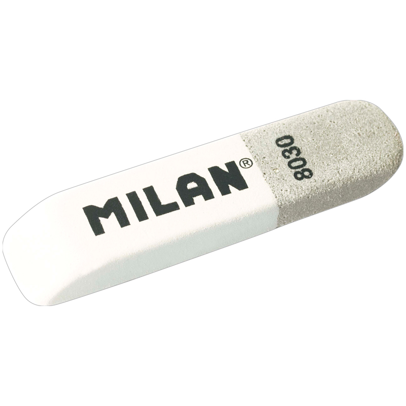Ластик MILAN 8030 комбинированный, каучук M-CCM8030BG - фото 1