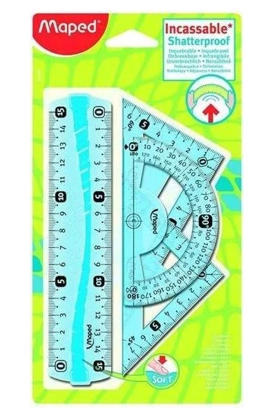 Набор неломающихся чертежных инструментов Maped 