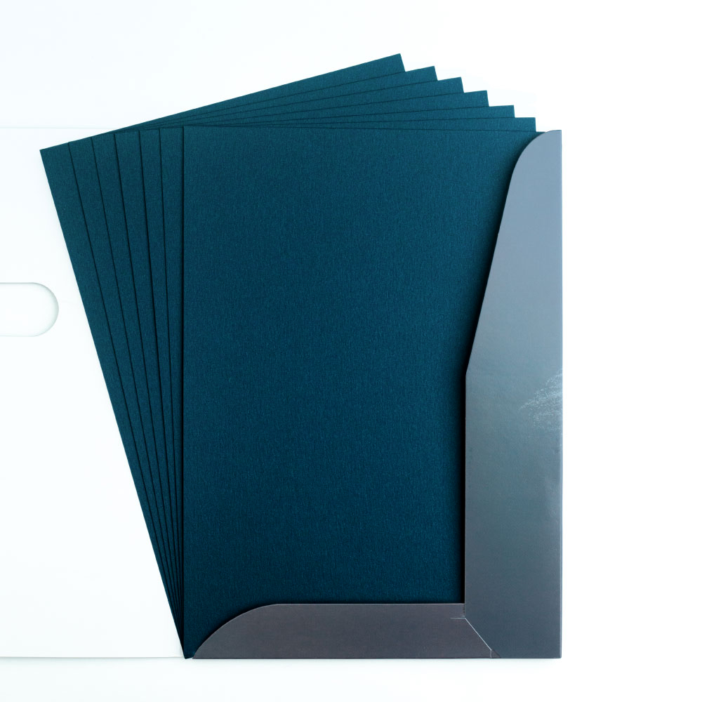 Бумага для пастели в папке Малевичъ А3 7 л 270 г, морская волна ная бумага для оригами и аппликаций двусторонняя 10 ов 21х21 100 листов