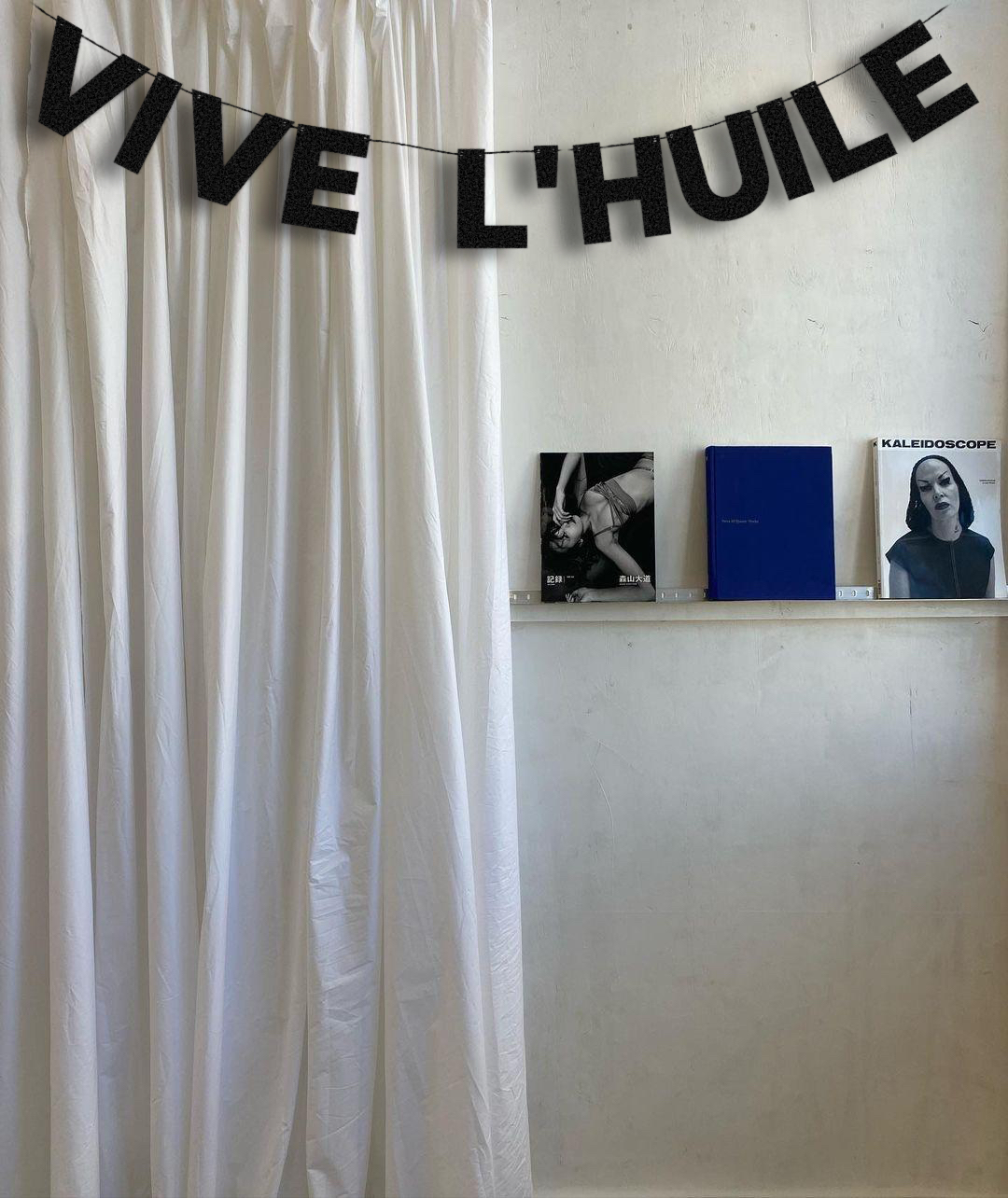 Гирлянда "VIVE L'HUILE"