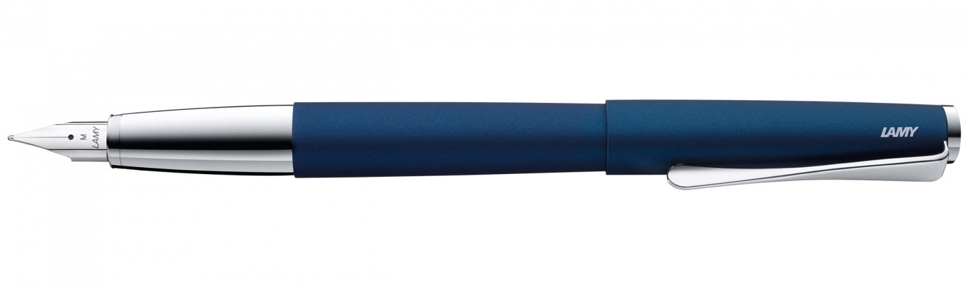 Ручка перьевая LAMY 067 studio, F Синий роллер чернильный lamy 377 aion m16ч темно синий
