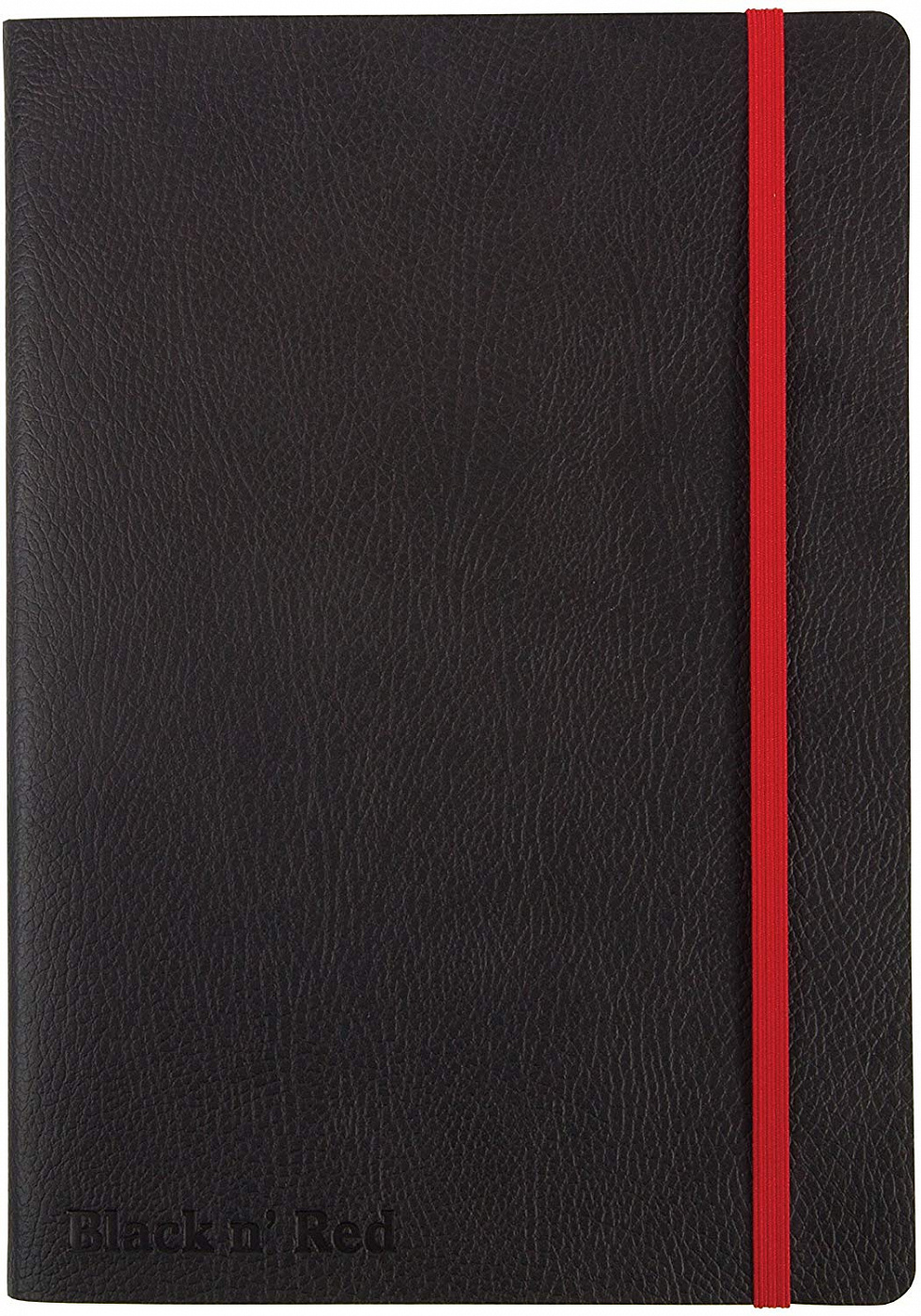 Блокнот в линейку OXFORD Black n Red A5 72 л мягкая обложка Oxf-400051204 - фото 1