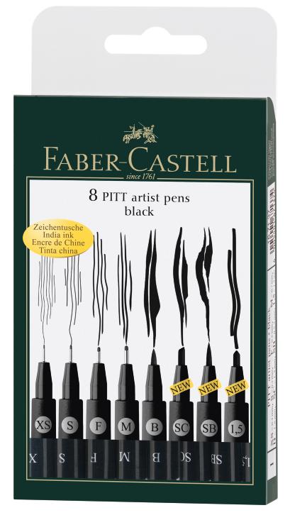 Набор капиллярных ручек Faber-castell 