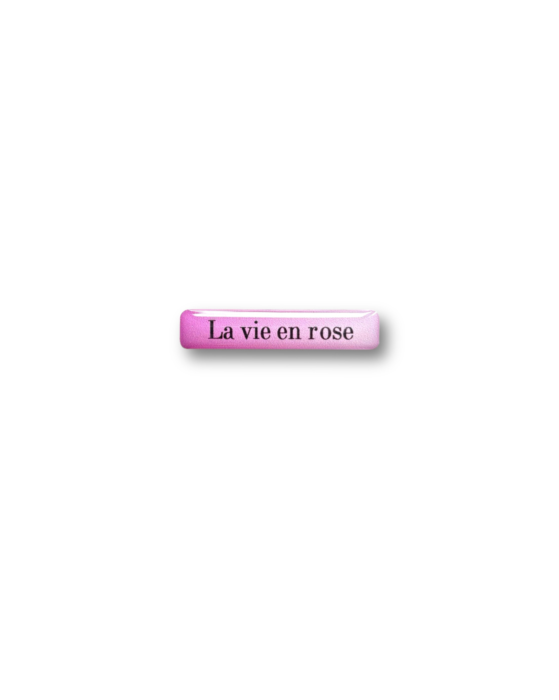 Стикер объемный "la vie en rose", 3,5 х 0,5 см