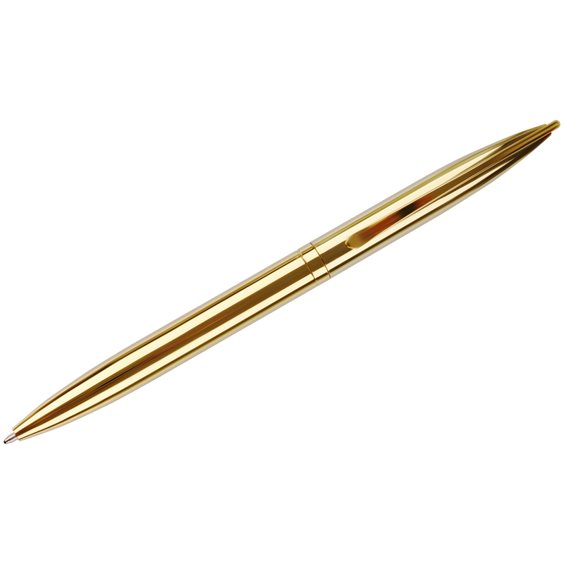 ручка шариковая автоматическая meshu gold синяя 1 0 мм Ручка шариковая автоматическая MESHU 