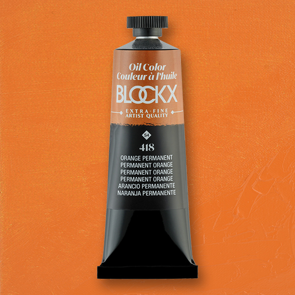 Масло Blockx 35 мл Оранжевый прочныйPermanent Orange 2371₽