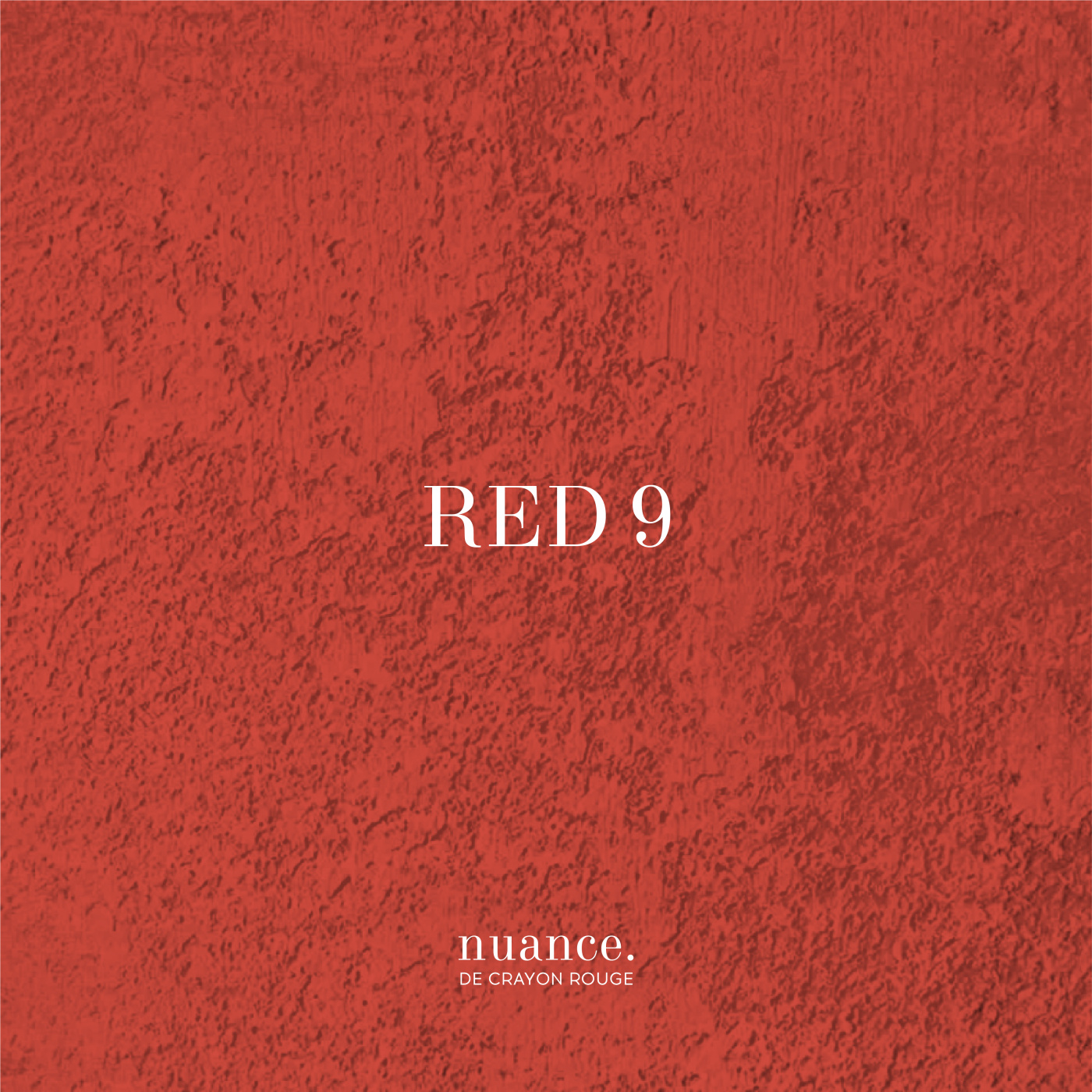 Пастель сухая ручного изготовления nuance., RED 9 (PY42, PY1, PW6)