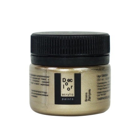Акрил ТАИР quotДеколор quot 20 мл Латунь 254₽