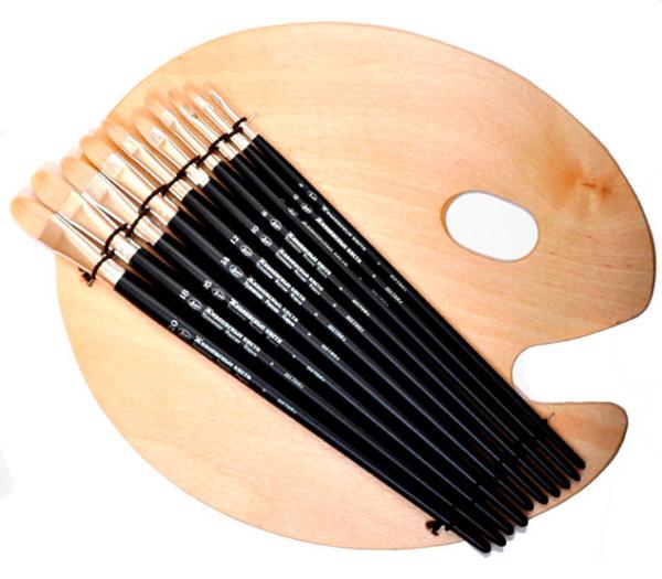 Набор кистей Щетина Roubloff 