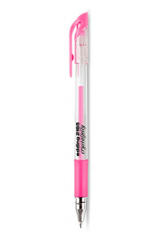 Ручка гелевая Edding 0,7 мм розовая