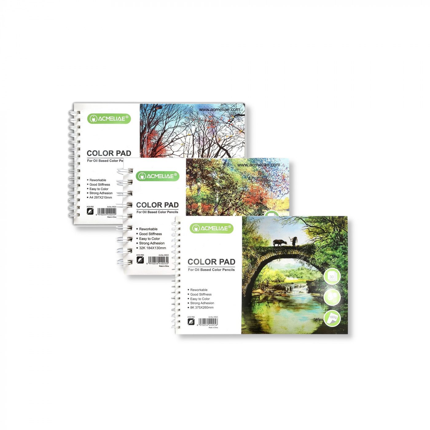Альбом для творчества Acmeliae 30 л 160 г, для цветных карандашей биология 5 класс введение в биологию альбом проектов