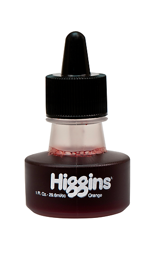 Чернила Higgins Dye-based 29,6 мл, цвет оранжевый