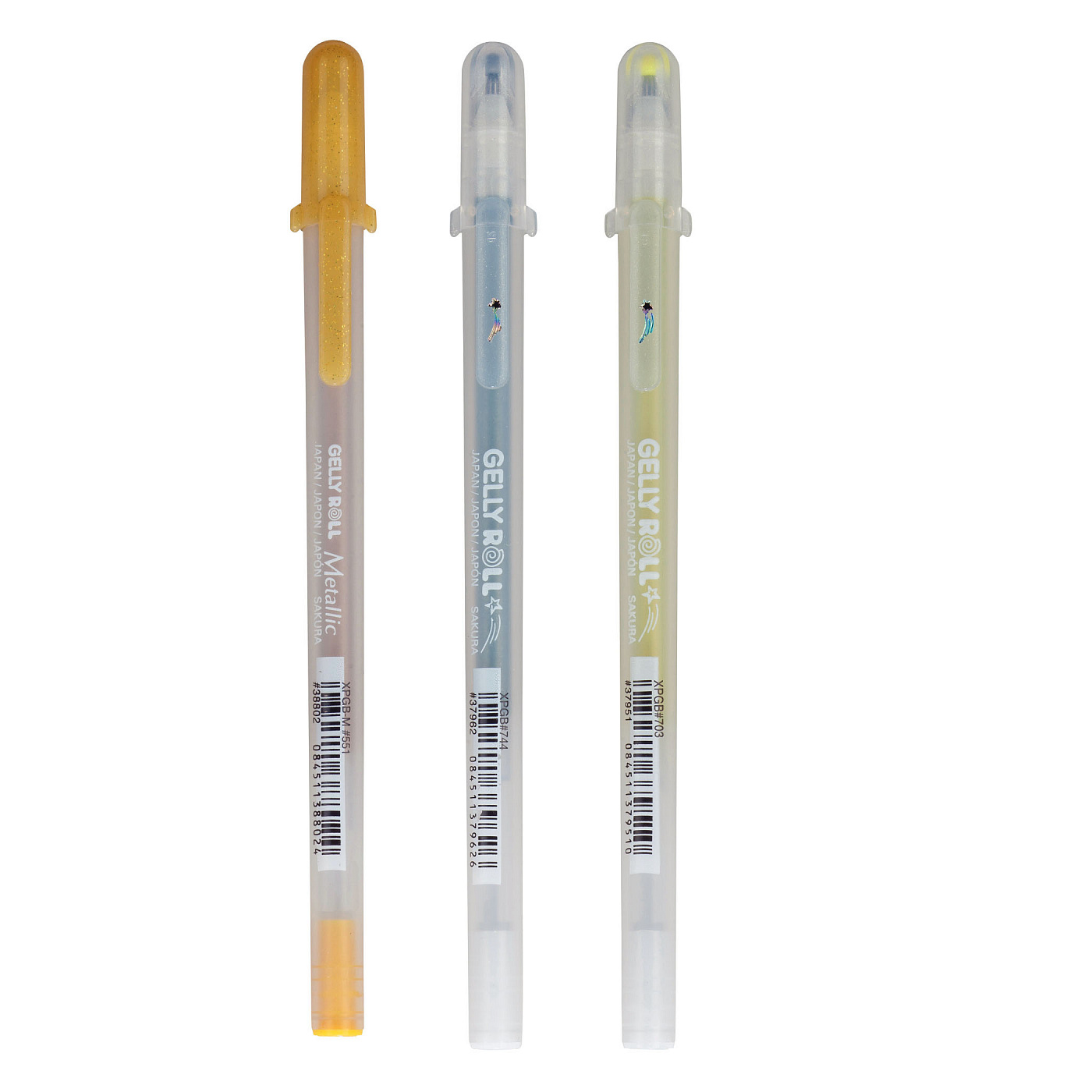 Ручка гелевая Gelly Roll, разные цвета ручки гелевые синие 06шт sense magic стираемые 0 6мм к к hatber