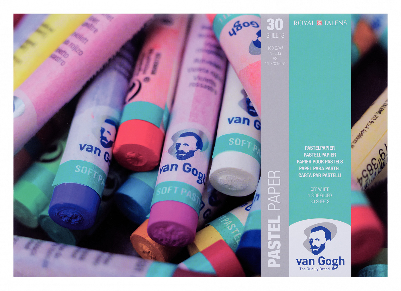 Альбом-склейка для пастели Van Gogh А3 30 л 160 г новогодний альбом 100 наклеек тигрёнок