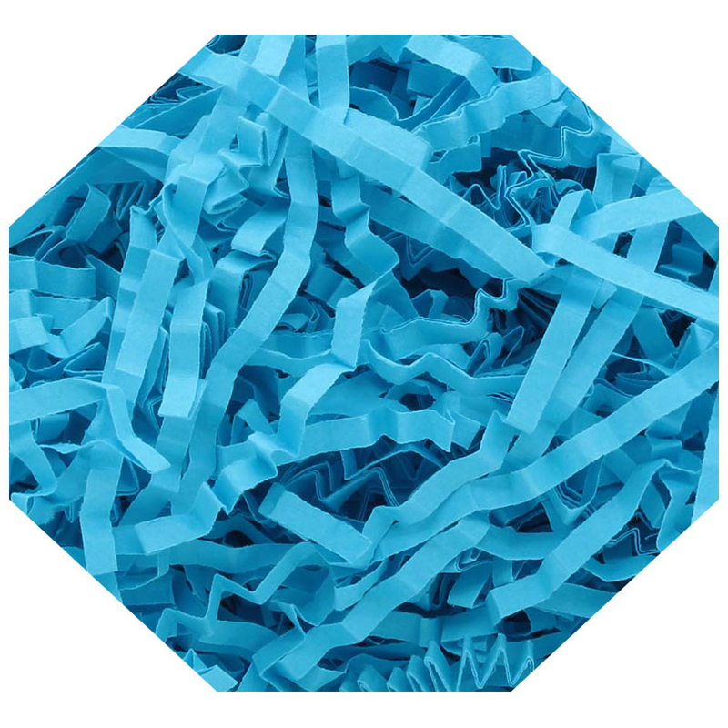 Бумажный наполнитель MESHU 2 мм, 100 г, голубой наполнитель для фильтра seachem matrixcarbon 1л