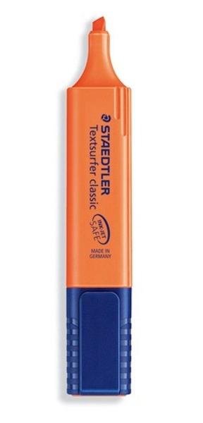 Текстовыделитель Staedtler флуоресцентный клиновидный наконечник 1-5 мм Оранжевый STDLR-364-4