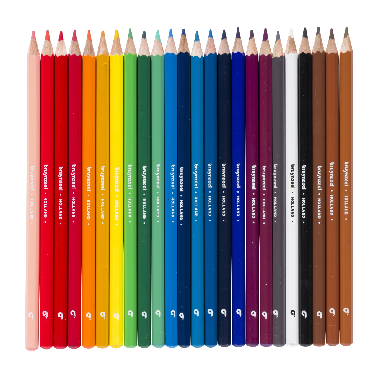 Набор карандашей цветных Bruynzeel 24 шт в картонной коробке BS-60112003 - фото 2