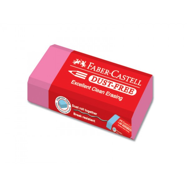 Ластик Faber-Castell DUST-FREE, пастельные цвета FC-187125