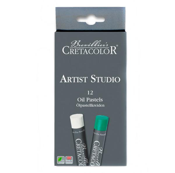 набор для рисования cretacolor artist studio line 72 шт металлическая коробка Набор масляной пастели Cretacolor 